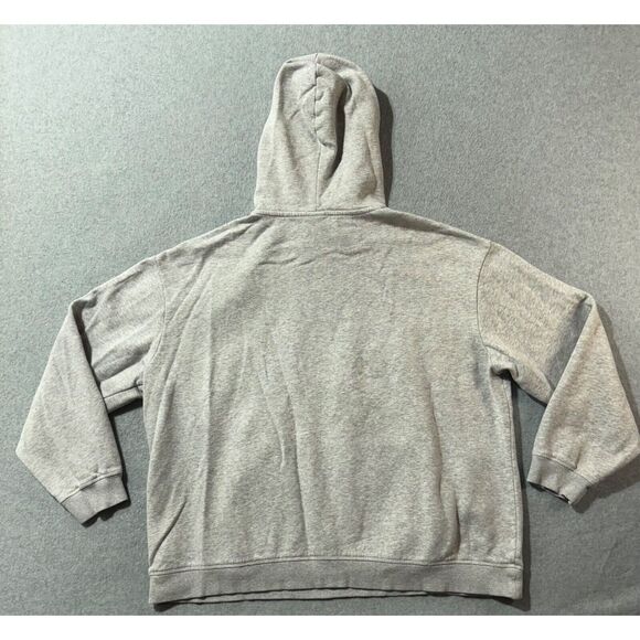 Harvard Crimson H&M Hoodie Womens L Cotton Blend Campus Sweatshirt Gray - Picture 13 of 13